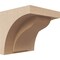 Ekena Millwork 4"W x 4"D x 4"H Wide Helena Rough Cedar Woodgrain TimberThane Corbel, Primed Tan CORUR04X04X04HELRCPR - alternate 1